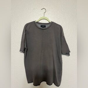 PacSun Gray Short Sleeve Tee Classic Crew Neck